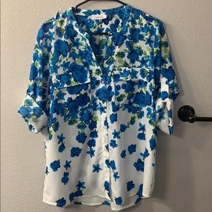 Calvin Klein Floral Blouse